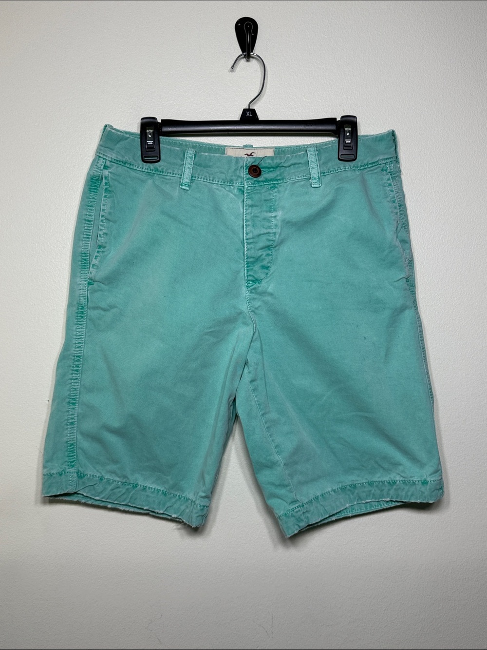 Hollister Seafoam Green Classic Fit Shorts | Size 32